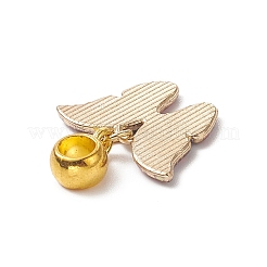 Charms pendenti europei smaltati in lega di farfalle&nbsp;PALLOY-JF01972