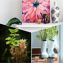 10 mini vaso da fiori in argilla polimerica&nbsp;AJEW-GF0010-13