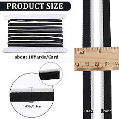 10 verges de rubans en polyester&nbsp;OCOR-GF0003-25F