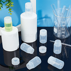 Bottiglia di plastica vuota ricaricabile a bocca larga&nbsp;AJEW-WH0314-610A