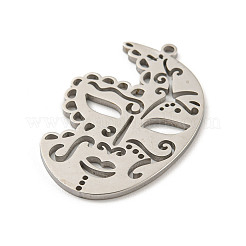 Pendentifs en acier inoxydable 304 anti-ternissement&nbsp;STAS-P342-02P