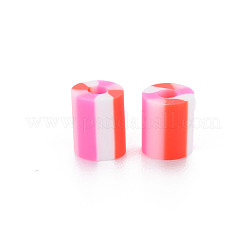 Feste gemischte 5-Stil handgefertigte Fimo-Perlen&nbsp;CLAY-S096-012E