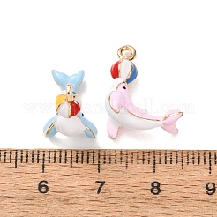 Emaille Anhänger Legierung&nbsp;ENAM-K085-01