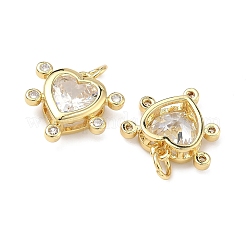 Ottone micro spianare pendenti zirconi&nbsp;KK-B170-02G-02