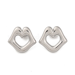 Boucles d'oreilles à tige en acier inoxydable 304&nbsp;EJEW-K268-11P