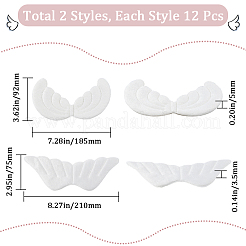 24 stücke 2 stil tuch engel flügel ornament zubehör&nbsp;DIY-GF0007-96
