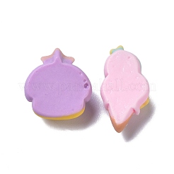 Cabochons di opaco resina&nbsp;X-RESI-K012-20
