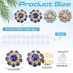 Gemelos de rhinestone&nbsp;BUTT-ME0001-32