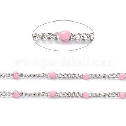 Cadenas de eslabones esmaltadas de acero inoxidable 304&nbsp;CHS-P013-01P-08