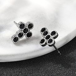 Boucles d'oreilles à tige en acier inoxydable 304&nbsp;EJEW-F361-19P