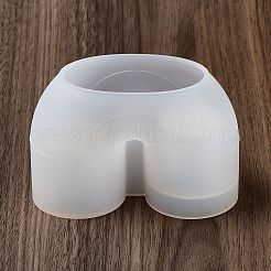 Doppelsäulen-U-förmige DIY-Kerzenhalter-Silikonformen&nbsp;DIY-F144-01