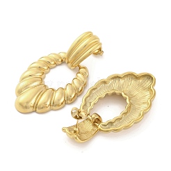 Boucles d'oreilles à tige en acier inoxydable 304 avec placage ionique (IP) pour femmes&nbsp;EJEW-N054-24G