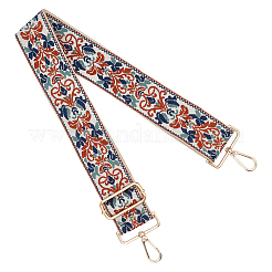 Verstellbare Taschengurte aus Baumwolle im Ethno-Stil mit Stickereien&nbsp;FIND-CN0002-37B