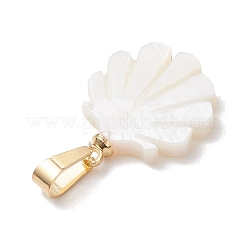 Naturali di acqua dolce pendenti shell&nbsp;PALLOY-JF05137-02