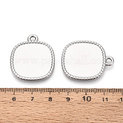Cabochon pendenti in acciaio inossidabile 304&nbsp;STAS-N108-70P