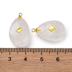 Colgantes de cristal de cuarzo naturales&nbsp;G-B089-01G-02