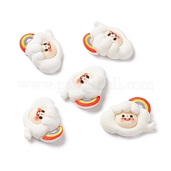 Undurchsichtigen Cabochons&nbsp;LS-RESI-G036-E01