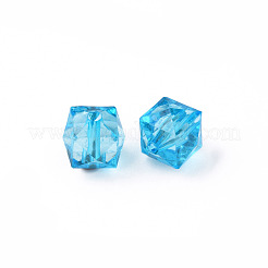Perles en acrylique transparente&nbsp;MACR-S373-132-B08