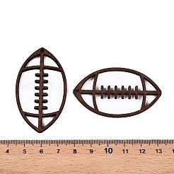 Grands pendentifs en bois de peuplier naturel&nbsp;WOOD-N016-23B
