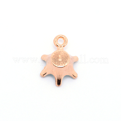 Pendenti strass in lega&nbsp;ALRI-WH0002-03G-01