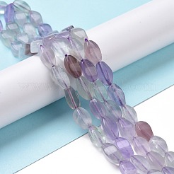 Natur Twist Fluorit Perlen Stränge&nbsp;G-L243B-10