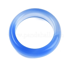 Anillos de dedo de ágata natural teñidos y calentados para mujeres&nbsp;RJEW-Z075-02R