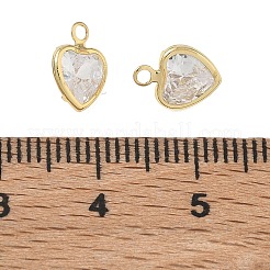 Adornos de latón micropavé de circonia cúbica&nbsp;CU-CBABEB3-03G-02