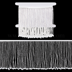 Ruban de dentelle en polyester de 1 mètre avec pompon en perles de verre&nbsp;OCOR-NB0002-13C