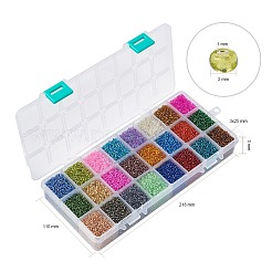 12/0 Glasperlen&nbsp;SEED-YW0001-02-2mm