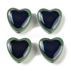 Perline di vetro bicolore&nbsp;X1-GLAA-Z007-10D