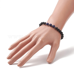 Set di braccialetti elastici con perline naturali e sintetiche in stile 7 pz 7 per donna&nbsp;BJEW-JB09262