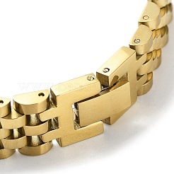 Bracelets à maillons en acier inoxydable 304&nbsp;BJEW-G685-02B