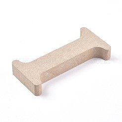 Lettera fette di legno non finite&nbsp;DIY-WH0162-62I