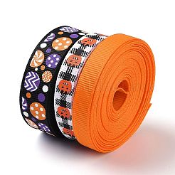 10 rouleau de rubans gros-grain halloween&nbsp;SRIB-P015-01