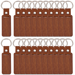 25 Schlüsselanhänger aus PU-Leder&nbsp;KEYC-CY0001-06