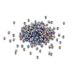 12/0 galvanisierte Glassaatperlen der Klasse a&nbsp;SEED-CD0001-01