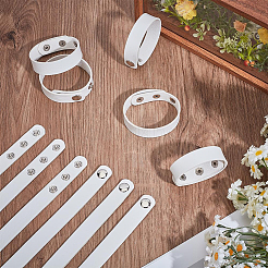 18 Stück PU-Leder-Schnapparmbänder für Damen und Herren&nbsp;BJEW-CY0001-13A