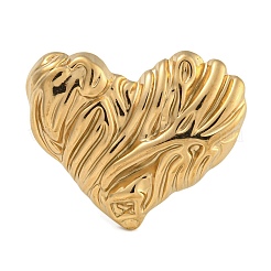 304 Edelstahlring für Damen&nbsp;RJEW-U014-07G