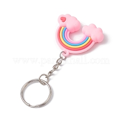 Porte-clés en plastique pvc&nbsp;KEYC-JKC01086
