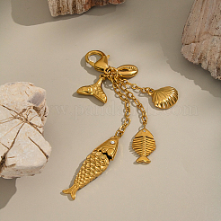 Colgantes de acero inoxidable para playa&nbsp;JU0955-3