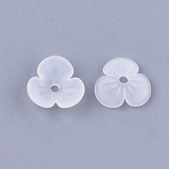 Coupelles 3-pétale en acrylique transparent&nbsp;X-FACR-T001-01