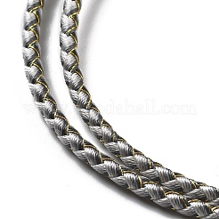 Fabrication de colliers tressés en cordon polyester&nbsp;MAK-L043-03G-23