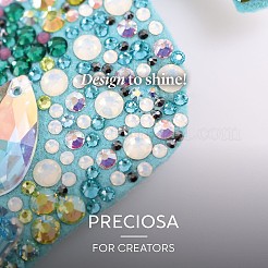 Pierres plates preciosa® maxima crystal no hotfix&nbsp;Y-PRC-NSS10-00030-219