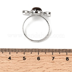Edelstein Mond verstellbarer Ring&nbsp;G-E150-05P