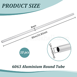6063 tube rond en aluminium&nbsp;FIND-WH0139-714A-P
