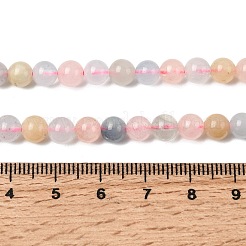 Fili di perline morganite naturale&nbsp;G-R446-6mm-07