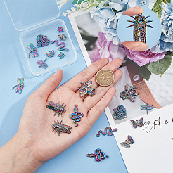 Anhänger-Sets aus Legierung mit Tiermotiven&nbsp;FIND-HY0001-46