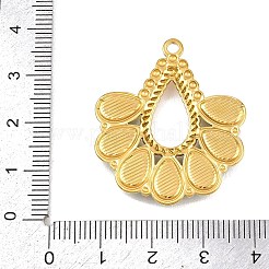 Anhänger aus Edelstahl 304 im Bohème-Stil mit gefärbten&nbsp;STAS-G381-01G
