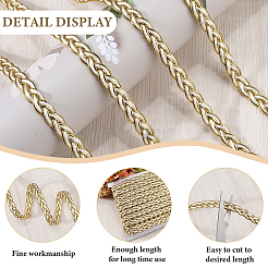 Rubans de dentelle tressée en polyester&nbsp;OCOR-WH20018-23A