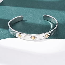 304 Edelstahl-Armreife für Damen&nbsp;BJEW-P377-02A
